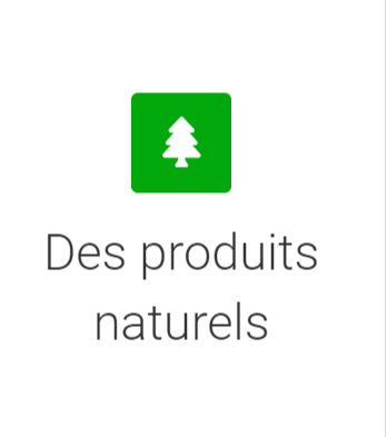 image d'un arbre avec du texte : des produits naturels