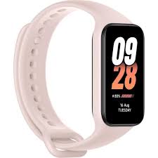 montre connecter rose bracelet en silicone 